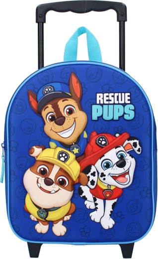 Paw Patrol 3D-Rucksack auf Rollen (Trolley) Another Dimension 32 cm