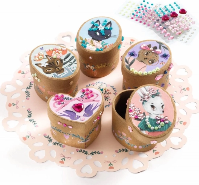 Djeco Kreativset Kästchen zum Verzieren