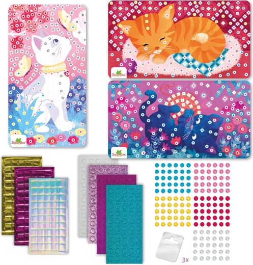 Stick & Fun Mosaik-Set Katzen