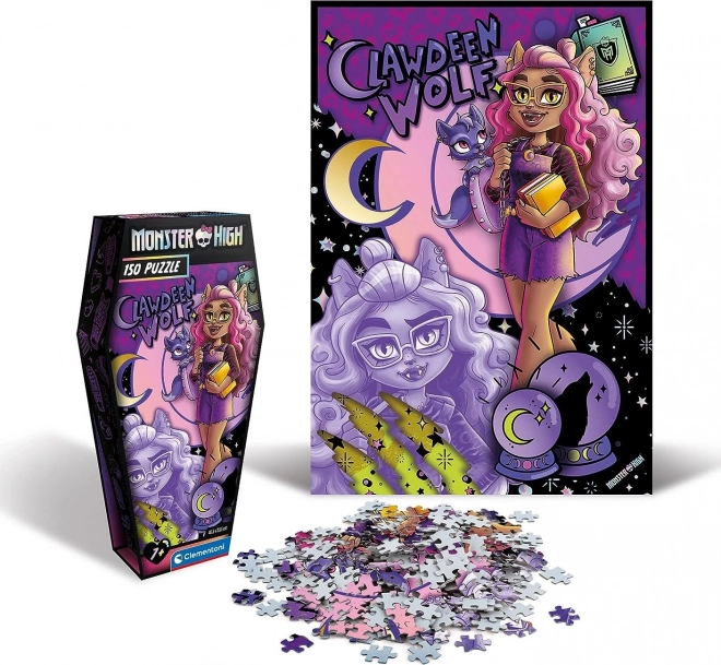Puzzle mit 150 Teilen MONSTER HIGH Clawdeen Wolf