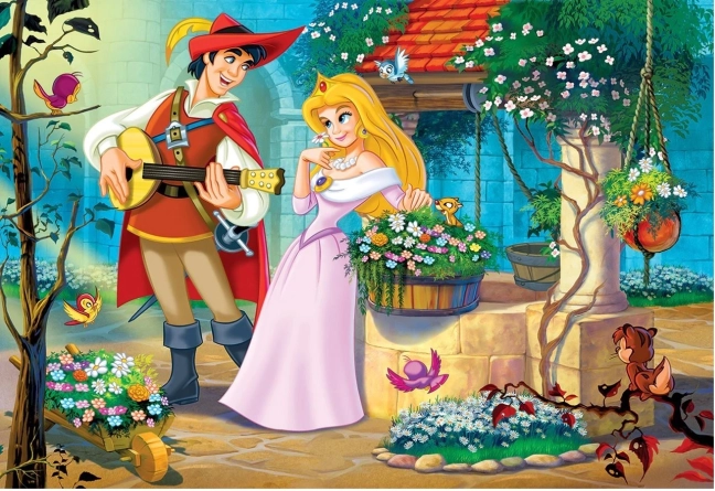 Eurographics Puzzle Lied für eine Prinzessin 100 Teile