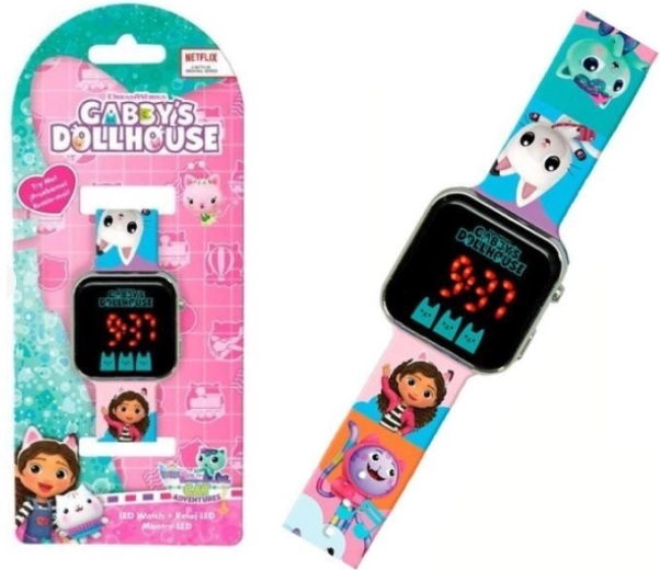 Digitale LED-Uhr Gabby's Dollhouse