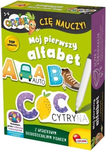Lisciani Carotina: Mein erstes Alphabet – Lernset für Kinder ab 3 Jahren