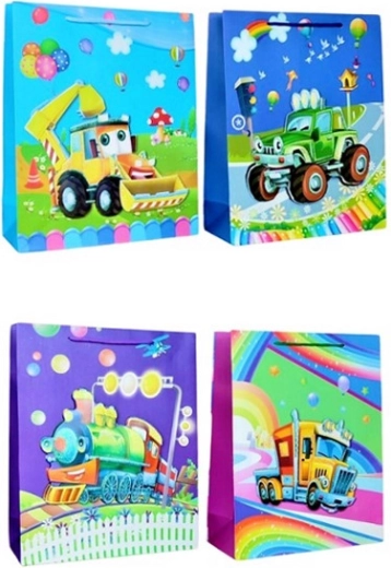 Geschenktasche – Mix aus Mustern