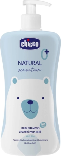Chicco Shampoo mit Aloe Natural Sensation 500 ml für Neugeborene
