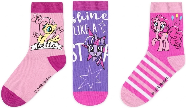 Kinder-Socken My Little Pony – Set mit 3 Paaren