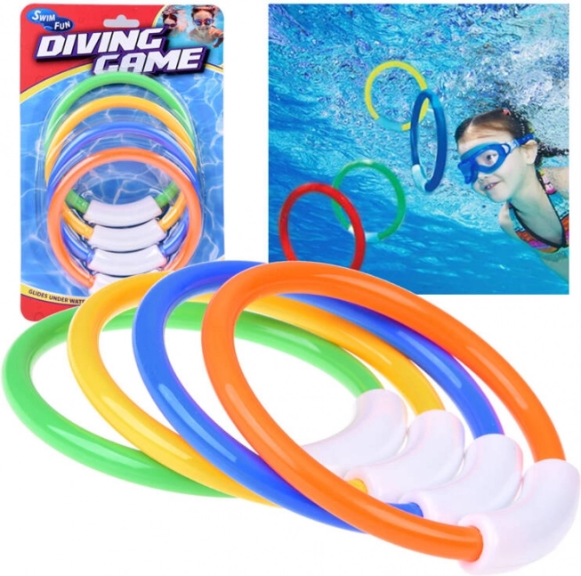 Tauchringe für Wasser – bunte Übungsringe für Kinder