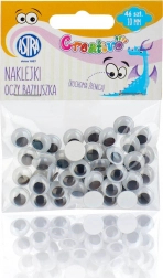 Selbstklebende Augen ASTRA CREATIVO – 10 mm