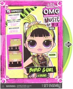 L.O.L. Surprise! OMG ReMix Rock große Schwester Bhad Gurl mit Schlagzeug