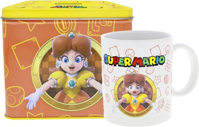 Tasse und Sparbüchse Super Mario mit Daisy