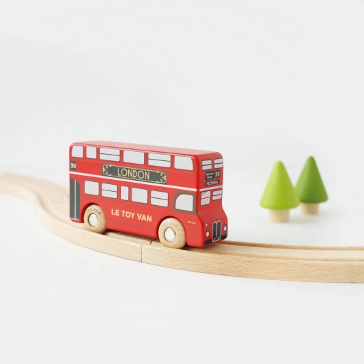 Le Toy Van hölzerner doppelstöckiger London-Bus (Sammleredition)
