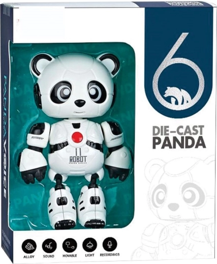Interaktiver sprechender Panda 12 cm mit leuchtenden Augen