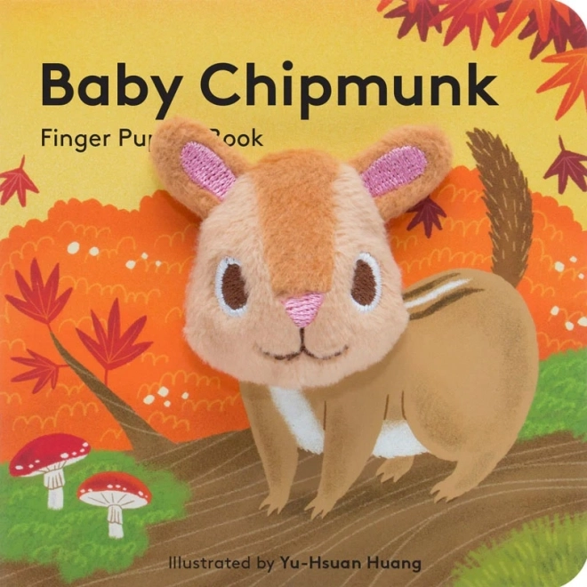 Chronicle Books Fingerpuppenbuch – Streifenhörnchen-Baby