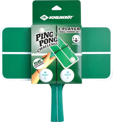 Schildkröt Tischtennis-Set für einen Spieler – Ping Pong Challenge
