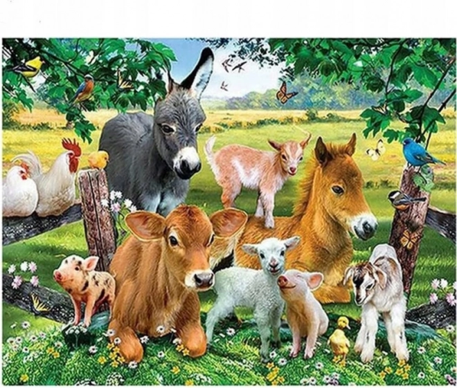 Diamantmosaik – Tiere