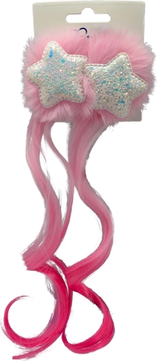 Haarklammern mit Sandeffekt, 2 Stk.