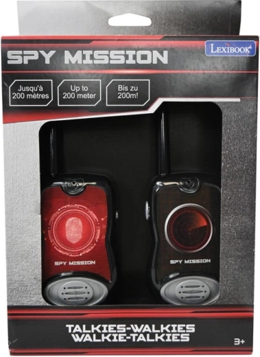Kinder-Walkie-Talkies Lexibook SPY MISSION mit 200 m Reichweite