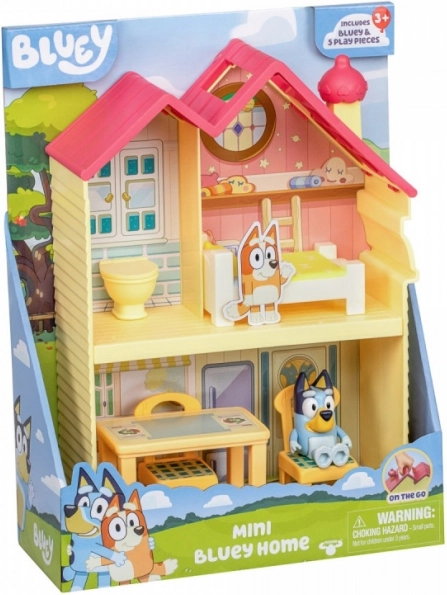 Mini-Haus BLUEY – Familienhaus mit Figuren-Set