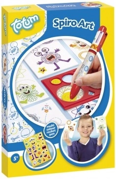 Kreativset Spiro Art Spiral-Kunst Kunststoff in Schachtel 13x19x3,5 cm