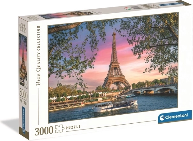 Clementoni Puzzle High Quality Collection Iron Lady in Rosa 3000 Teile