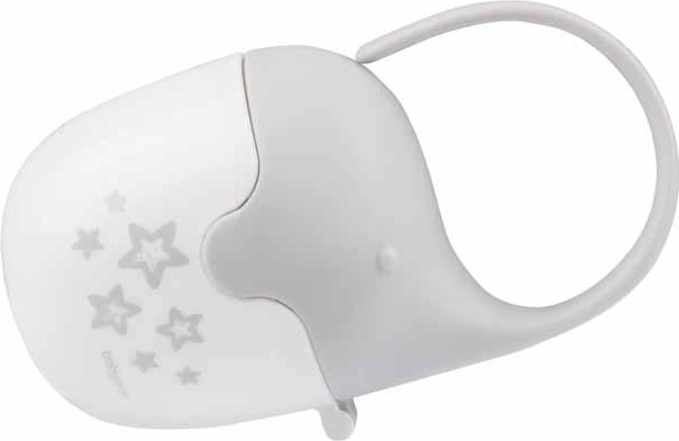 BabyOno Schnuller-Etui – graues Reiseetui für Schnuller