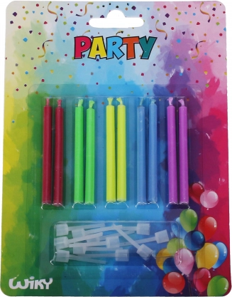 Kerzen mit Buntem Flamme