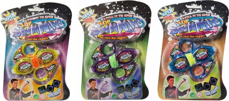 Leuchtendes Geschicklichkeitsspiel – Spinning