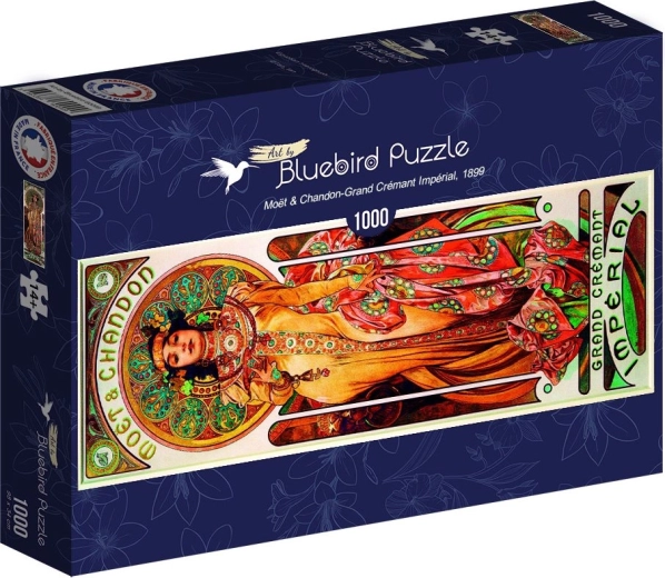 Bluebird vertikales Puzzle Moët & Chandon – Grand Crémant Impérial 1000 Teile