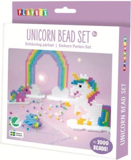 Bügelperlen Einhorn – Kreativset 2000 Stück