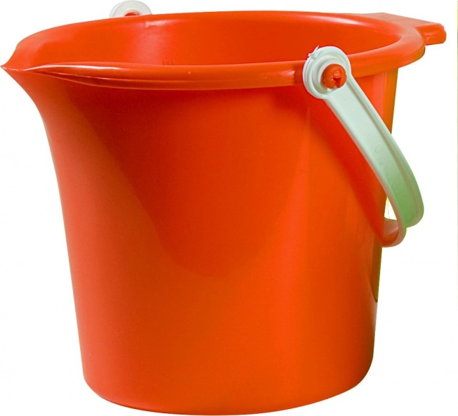 Androni Eimer mit Ausgießer – Durchmesser 18 cm – Rot