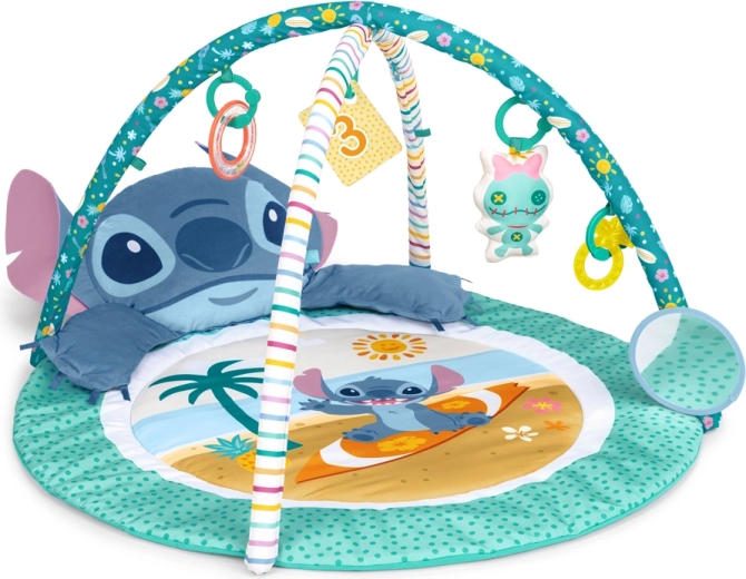 Spieldecke Disney Baby Stitch Party in Paradise zur Förderung von Motorik und Sinneswahrnehmung