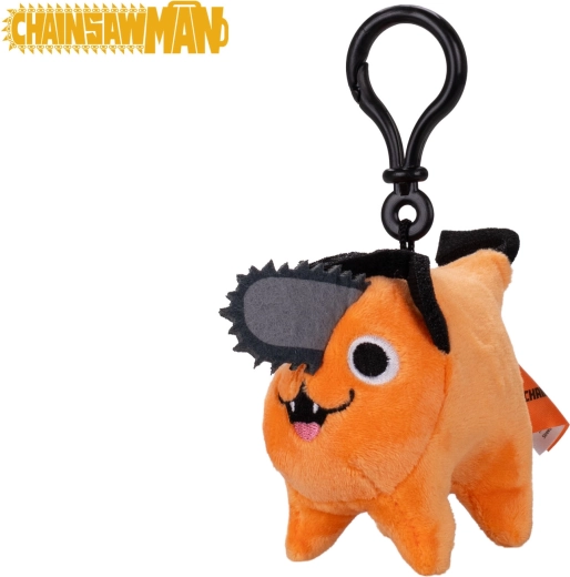 Plüsch-Schlüsselanhänger Chainsaw Man – Pochita (10 cm)