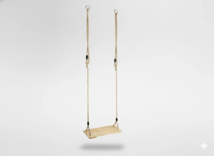 Holz-Kinderschaukel 45 × 19,5 × 1,6 cm