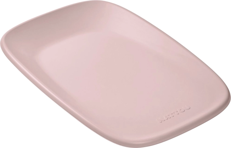 NATTOU Wickelauflage Softy Dusty Pink BPA-frei 50 × 70 cm