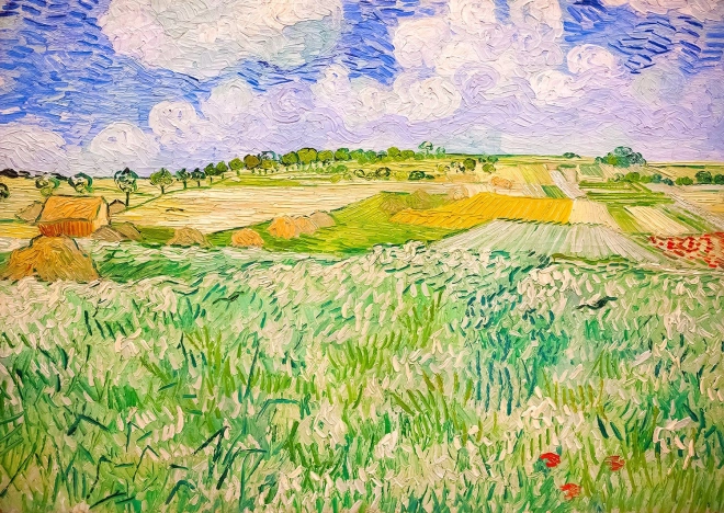 Puzzle Vincent van Gogh: Landschaft in Auvers 1000 Teile