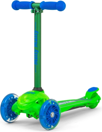 Dreirädriger Kinderroller Milly Mally Zapp Green
