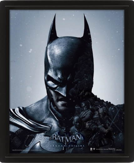 3D Bild Batman im Rahmen