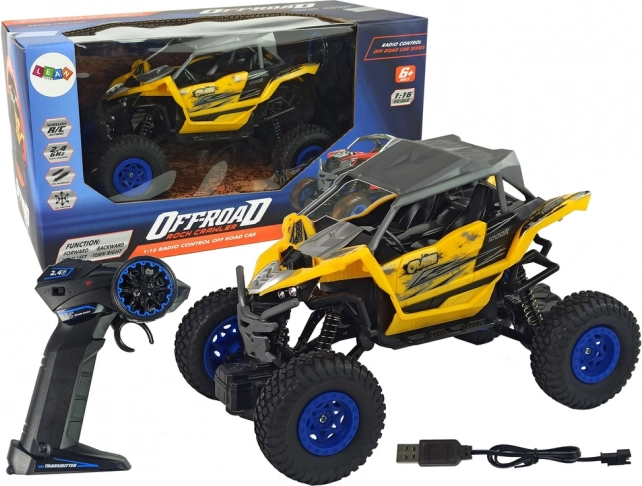 RC Offroad Auto Ferngesteuert Gelb 1:16