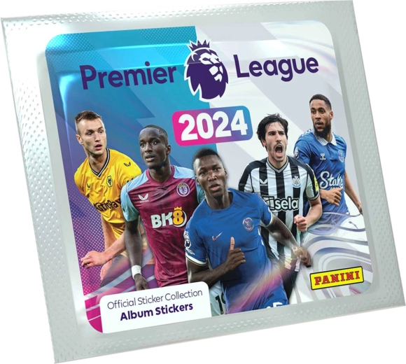 Panini Premier League 2024 Sammelsticker – Päckchen 5 Stk.