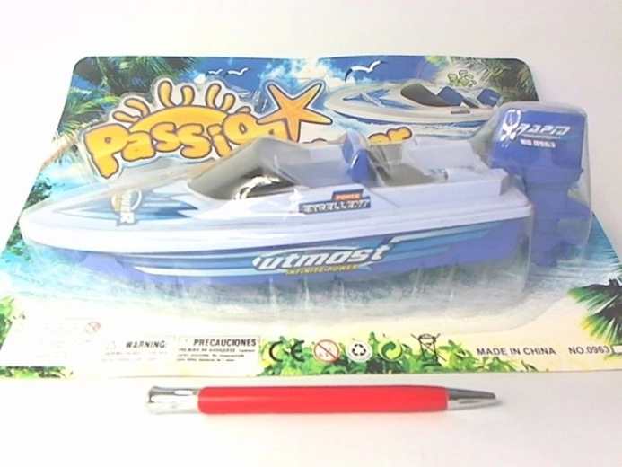 Motorboot mit Batteriebetrieb (Spielzeug)