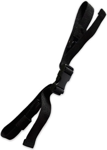 Bagmaster universeller Brustgurt für Rucksack schwarz