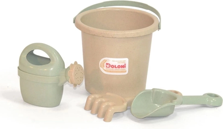 Doloni ECO Line Sandset mit Gießkanne grün-beige