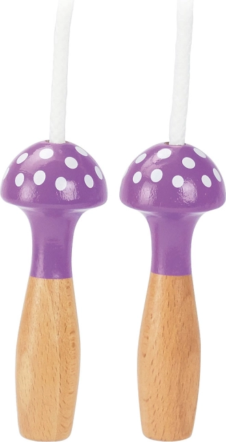 Lila Springseil mit Punkten VILAC