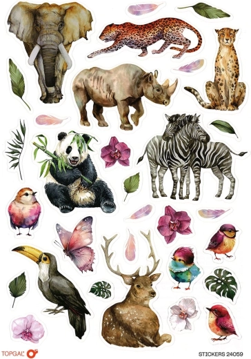 Topgal Aufkleber Animals