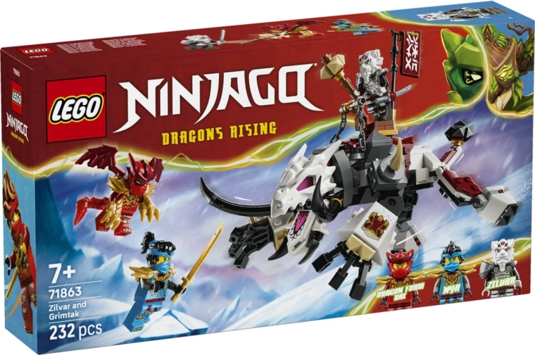 LEGO NINJAGO Zilvar und die Drachenbestie Grimtak