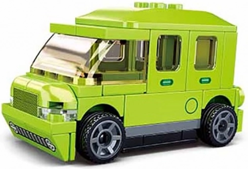 Sluban Power Bricks Aufziehbares Elektrofahrzeug Nr. 8