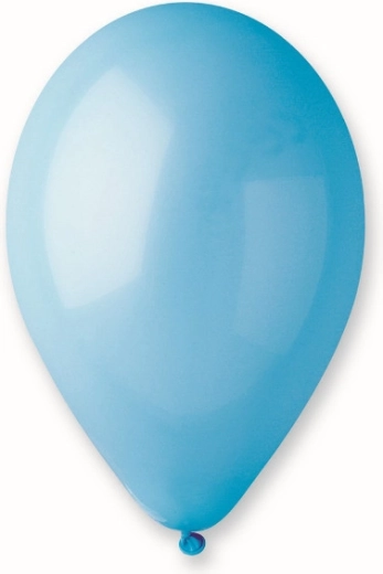 Pastellfarbene Ballons 25 cm – hellblau