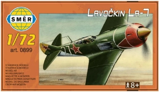 Modellflugzeug Lawotschkin La-7 im Maßstab 1:72