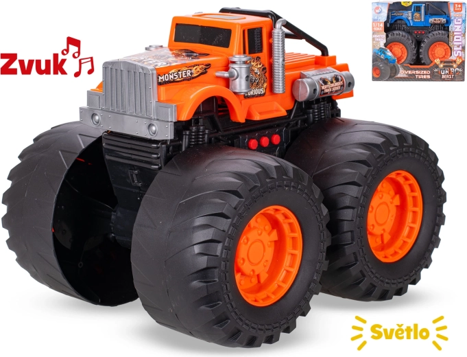 Auto-Monstertruck 28 cm mit Licht und Sound