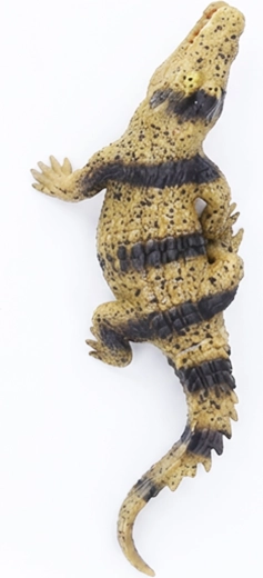 Weiches Gummikrokodil 23 cm